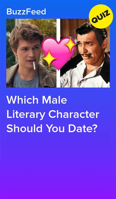 male literary character   date book quizzes quizzes  fun quizes buzzfeed