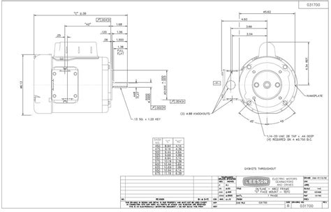leeson single phase motor wiring diagram   single phase motor   motor