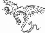 Zippleback Entrenar Httyd Hideous Coloringsky Dragones Dipacol Dragón Entrenando Drache Mandalas sketch template
