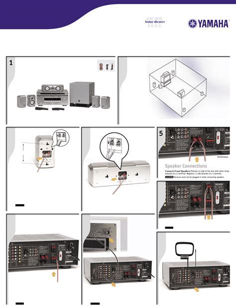 yamaha home theater wiring diagram