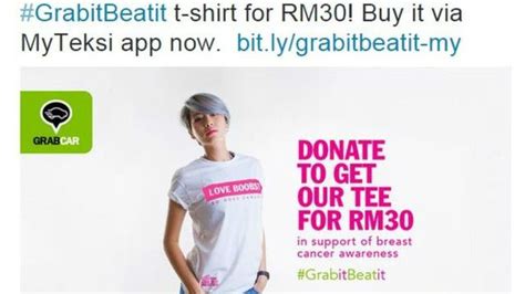 kampanye peduli kanker payudara grabtaxi tuai protes bbc news indonesia