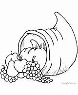 Cornucopia Coloring Pages Thanksgiving Printable Print Cornicopia Printing Help Kids Library Clipart Popular sketch template