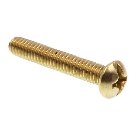 Machine Screws Round Head Phillips Slotted Combination Drive 1 4 In
