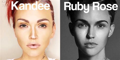 You Have To See This Ruby Rose Makeup Transformation