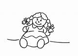 Dolly Polly Coloring Pages Pocket Clipart Template Madison Library sketch template