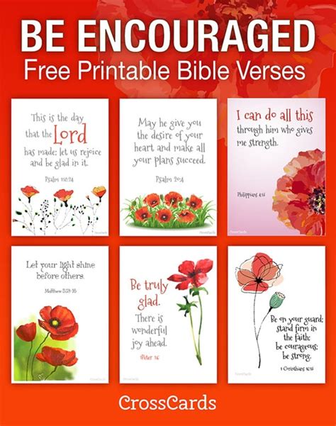 encouraged  printable bible verses printable