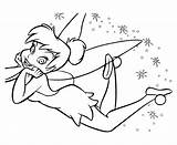 Coloring Pages Tinkerbell Print Color Sheets Kids Tinker Bell Printable Paint Drawing Cute Fun Add Character Pattern Girl Happy sketch template