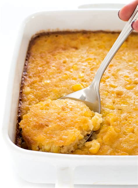 Best Corn Pudding Recipe With Jiffy Mix And Cream Corn 2