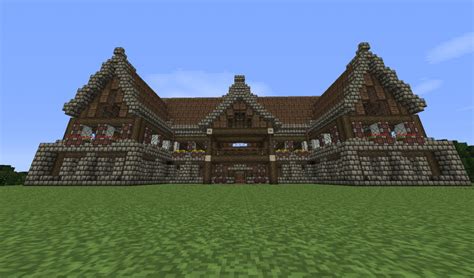 schematic small medieval house minecraft project
