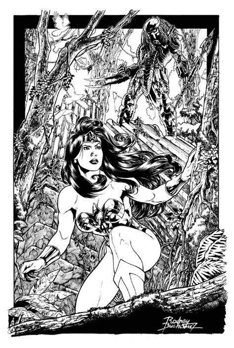 Wonder Woman X Predator Comic Art Community Wonder Woman Art Wonder
