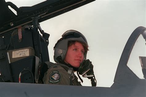 flying firsts  usafs  female fighter pilot national air