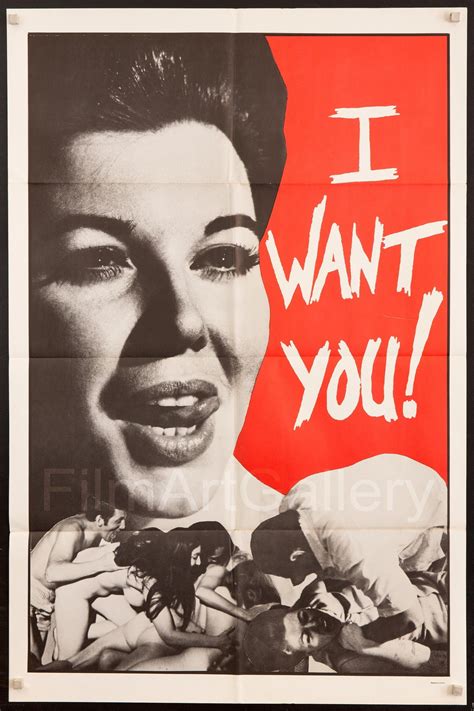 I Want You Movie Poster 1 Sheet 27x41 Original Vintage Movie Poster