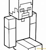 Minecraft Steve Coloring Pages Printable Color Template Drawing Dog Templates Kids Print Spider Stampy Games Para Colorear Coloringpagesonly Colouring Tools sketch template