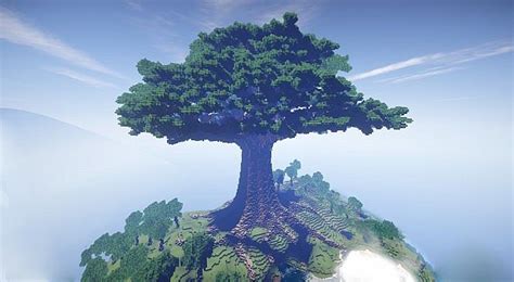 mother  trees town included minecraft map