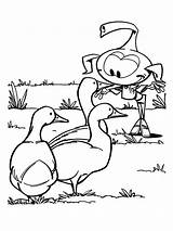 Coloring Pages Snorkels Casey Duck Peking Tree sketch template