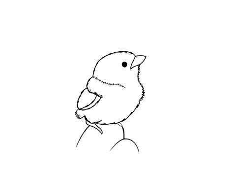 baby bird outline  mumeitensai  deviantart