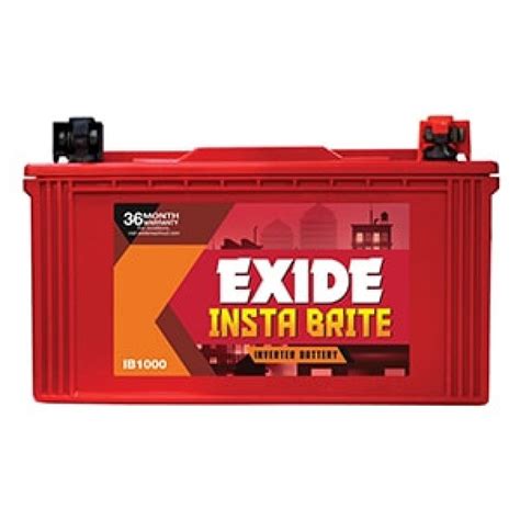 exide instabrite ib inverter battery  ah id