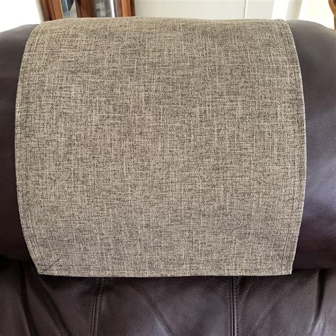 recliner headrest cover furniture protector polyester fabric etsy furniture protectors