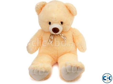 teddy bear baby soft toy large  color clickbd