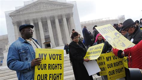 supreme court seems poised to rule against part of voting rights act abc news