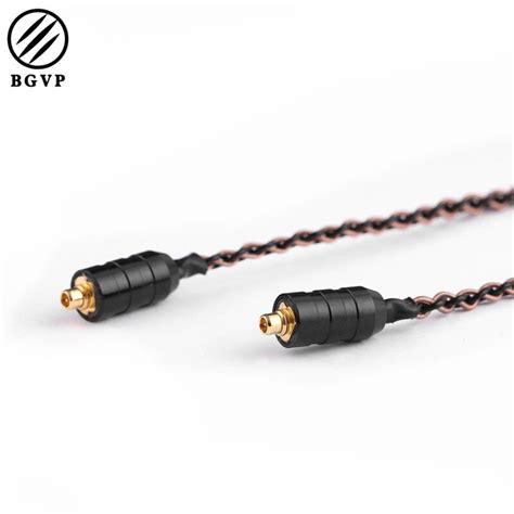 bgvp dx replacement mmcx cable mm mm  mic  mic hifi headphone cable  earphone