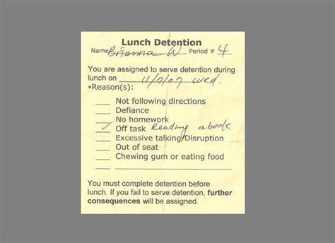 27 hilarious detention slips detention slips hilarious funny note