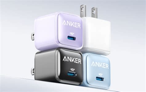 anker refreshes   adapter lineup  colorful anker nano pro