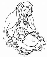 Maria Ausmalbilder Nativity Jesuskind Wacht Malvorlagen Nasterea Hirten Tempel Coloriage Looking Virgen Iisus Lui Hristos sketch template