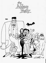 Addams Morticia Toward Motherhood Marriage sketch template