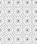 Tessellation Tessellations Repetitive Worksheets Coloringhome Sheets Tesselations Mandala sketch template