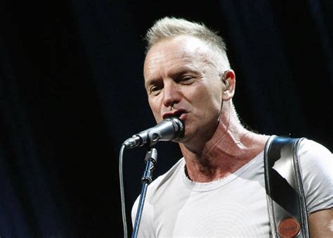 Sting In Performance In Moscow The Globe And Mail