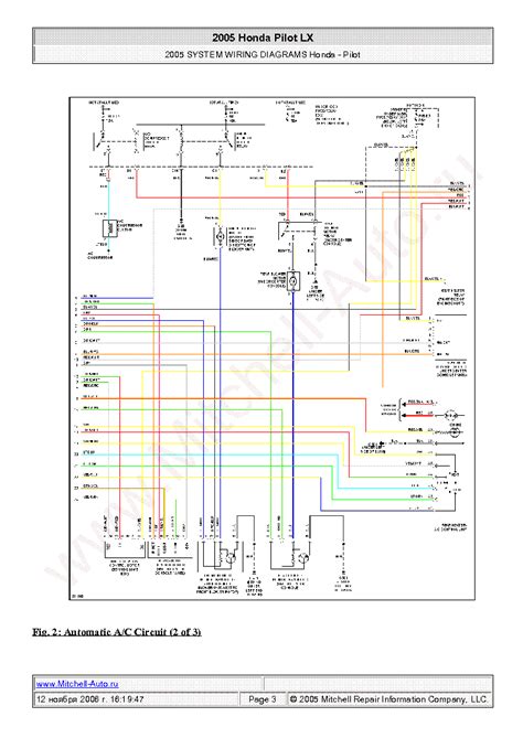 honda pilot lx  wiring diagrams sch service manual  schematics eeprom repair info