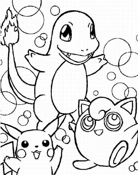 pokemon coloring pages  printable coloring home