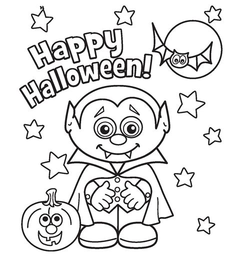 halloween coloring pages printable  coloring home