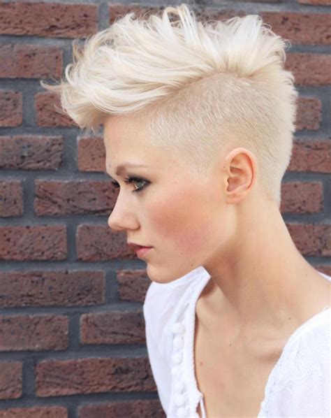 mohawk hairstyles  woman feed inspiration