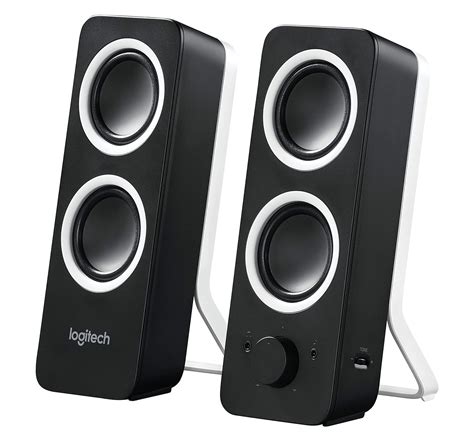 logitech   multimedia speakers  piece black ebay