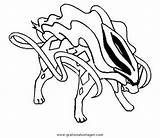 Suicune Ausmalen Trickfilmfiguren Disegno Malvorlage Gratismalvorlagen Cartoni Kategorien sketch template