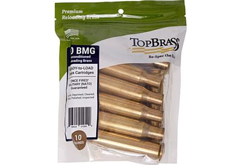 top brass once fired cleaned mixed headstamp brass 338 lapua 50 ct
