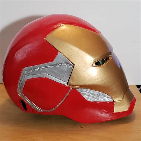 iron man  printed mk  helmet rpf costume  prop maker community