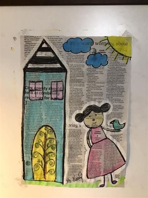 newspaper art   toddler activities newspaper art activities