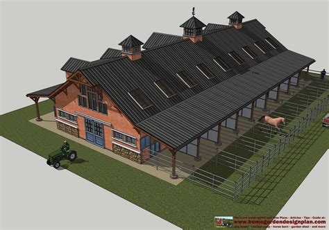 hb horse barn plans horse barn design shed plans ideas