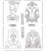Egypte Coloring Egypt Egyptian Coloriage Pages Deities Adult Books Ancient Therapy Aegypten Goetter Aegyptische sketch template