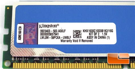 kingston hyperx blu mhz gb xgb memory kit review legit reviewskingston memorys