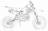 Dirt Coloring Bike Pages Bestappsforkids Side sketch template