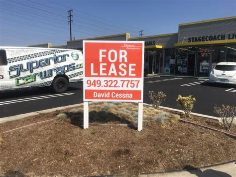 commercial real estate signs property signs orange county ca