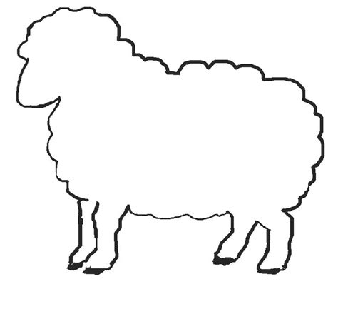die besten  sheep template ideen auf pinterest lammschablone