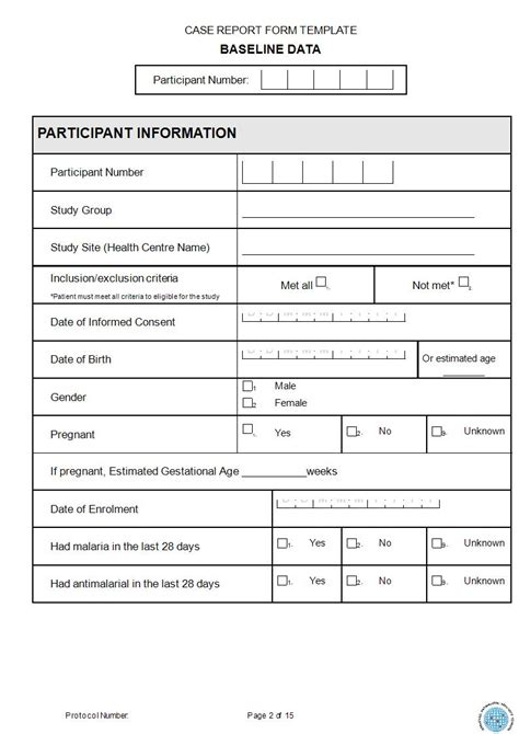 case report forms   ms word