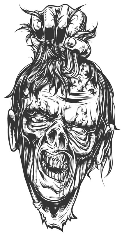 gruesome faces horror coloring book  adults home  rachel mintz