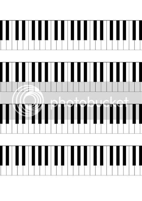 piano sheet empty
