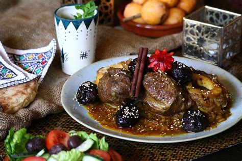 moroccan veal tagine  plums middle east eye